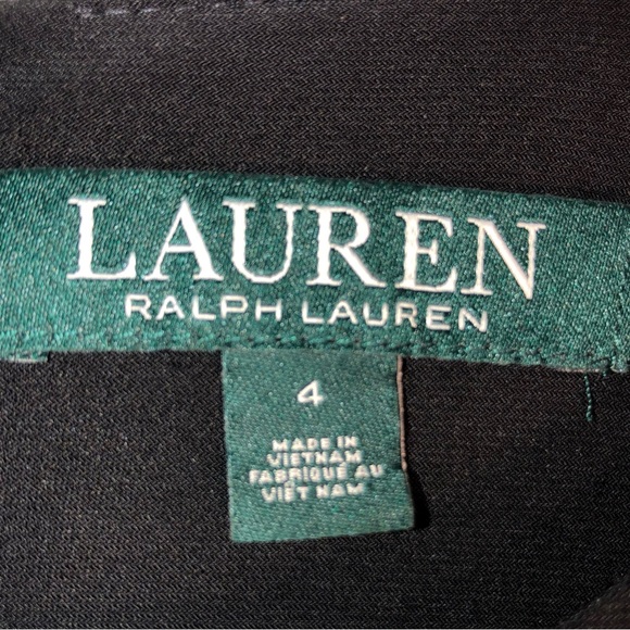 LAUREN RALPH LAUREN Size 4 Floral Lightly Worn,No Flaws,Pit 2 Pit 16.5”Length 37 - Picture 5 of 9
